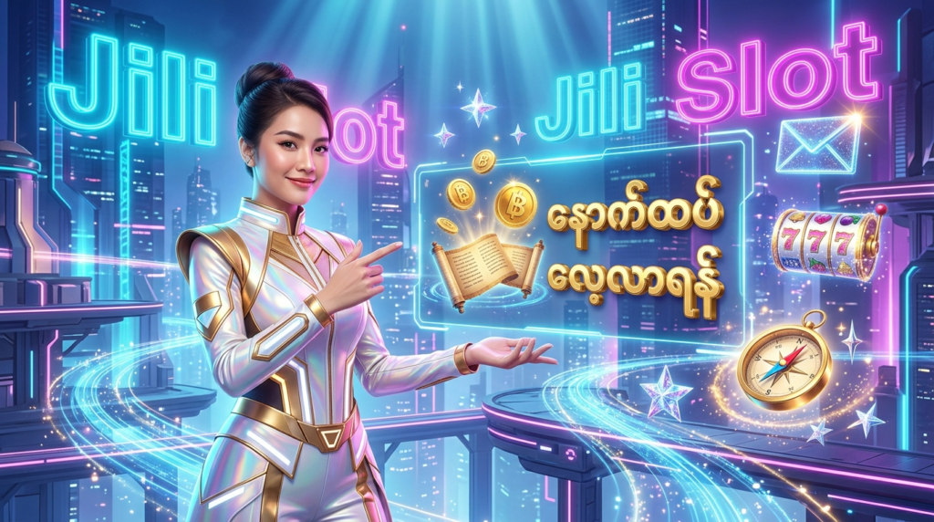 Jili Slot ၏ ၁၀၀ ရာခိုင်နှုန်း ဒစ်ဂျစ်တယ် ပလက်ဖောင်းနှင့် နောက်ဆုံးရ လမ်းညွှန်ချက်များကို ဖော်ပြထားသည့် ပုံရိပ်ဖြစ်ပါသည်။ ဗီယက်နမ် အမျိုးသမီးတစ်ဦးနှင့်အတူ ဒစ်ဂျစ်တယ် နည်းပညာများ၊ ဆက်သွယ်ရန် အချက်အလက်များနှင့် အွန်လိုင်းစလော့ လောက၏ တိုးတက်မှုများကို ခမ်းနားစွာ ပုံဖော်ထားပါသည်။

